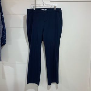 Old Navy navy blue straight leg pants 14 regular